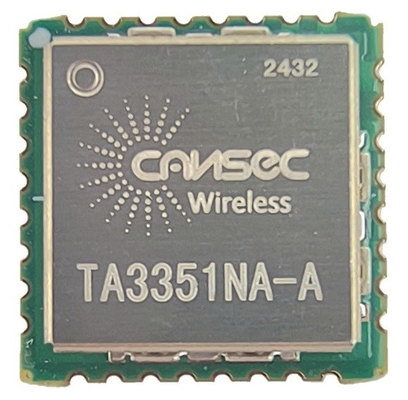 Cansec TA3351NA-A tích hợp 2.4G và 5G PA công suất đầu ra lên đến 20,5dBm hỗ trợ Wi-Fi 6 (802.11ax) Bluetooth Low Energy