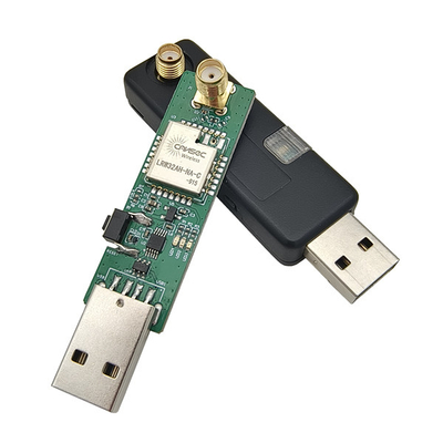 LoRa dongle USB không dây khoảng cách truyền 4.3Km LoRa dongle LRDG32-915 có thể được sử dụng kết hợp với DTU