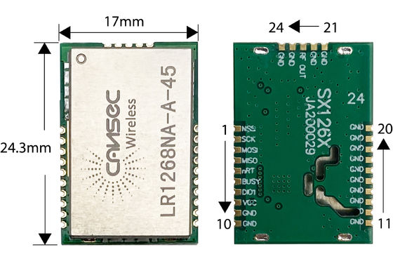 Mô-đun thu và phát Rf không dây Semtech SX1268 LoRa 433mhz