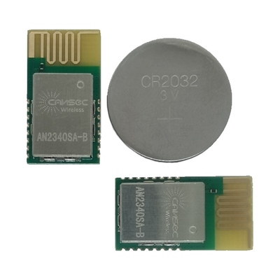 CANSEC AN2340 BLE 5.3 /ZigBee Multiprotocol kích thước nhỏ năng lượng thấp AT Command Beacon tùy chỉnh CC2340
