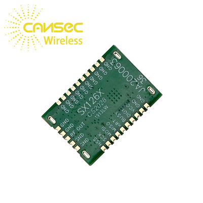 Mô-đun Cansec LR1262NA-A Sx1262 LoRa 5.7km Khoảng cách 17 * 24.3 * 3.4mm