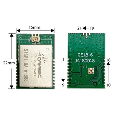 S1SPI-UA-A 1uA Sub GHz Mô-đun 14dBm với ST Spirit-1 Chipset