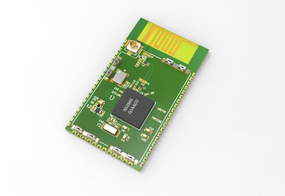 1.5uA BLE5 Chủ đề Mô-đun năng lượng thấp Bluetooth ZigBee3 Nfc cho khóa BLE52840SA-B